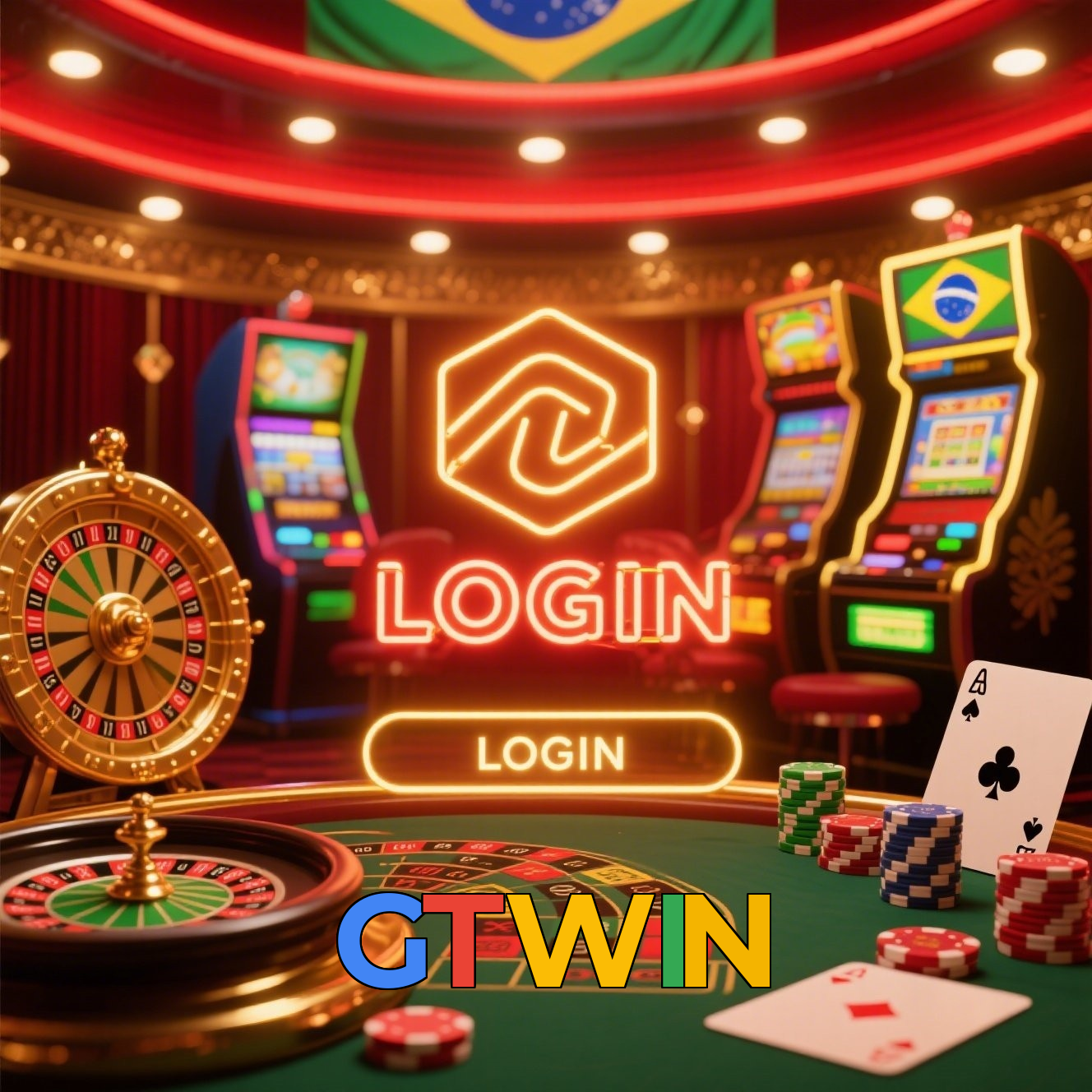 GTWIN:Apostas ao vivo no futebol e grandes prêmios em blackjack e roleta!