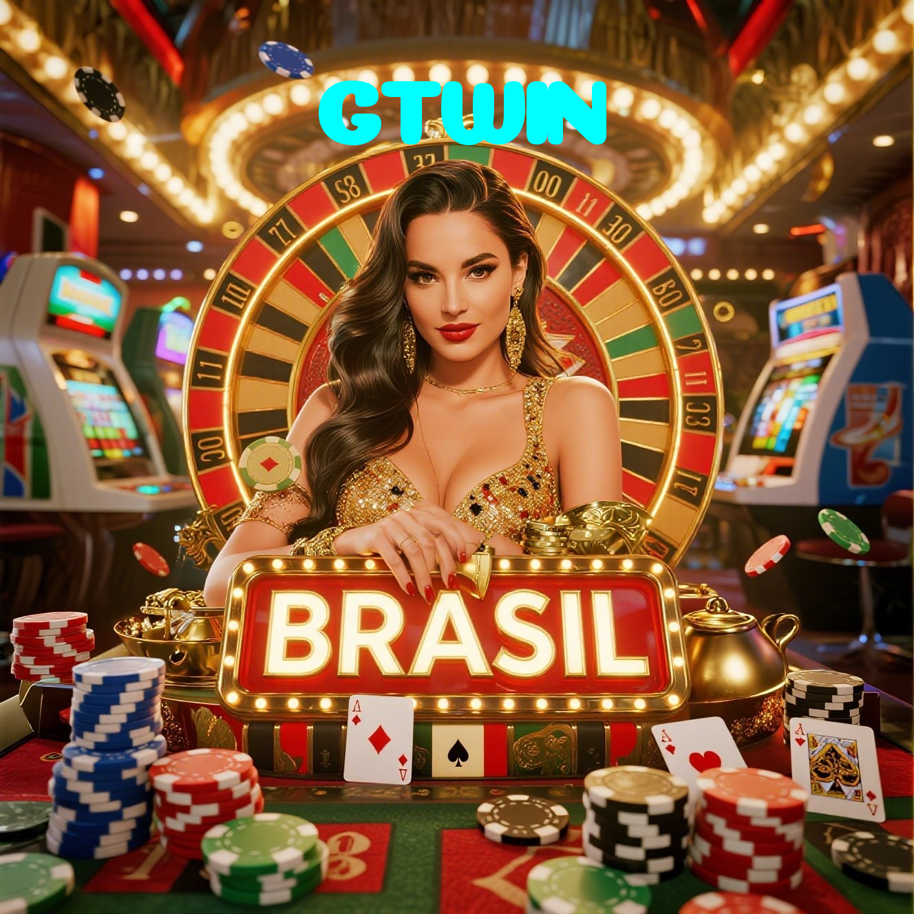 GTWIN：Jogue slots, blackjack e aposte ao vivo no futebol com segurança!