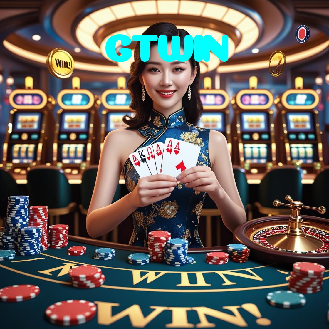 GTWIN:Jogue nas roletas e conquiste a sorte ao seu lado!