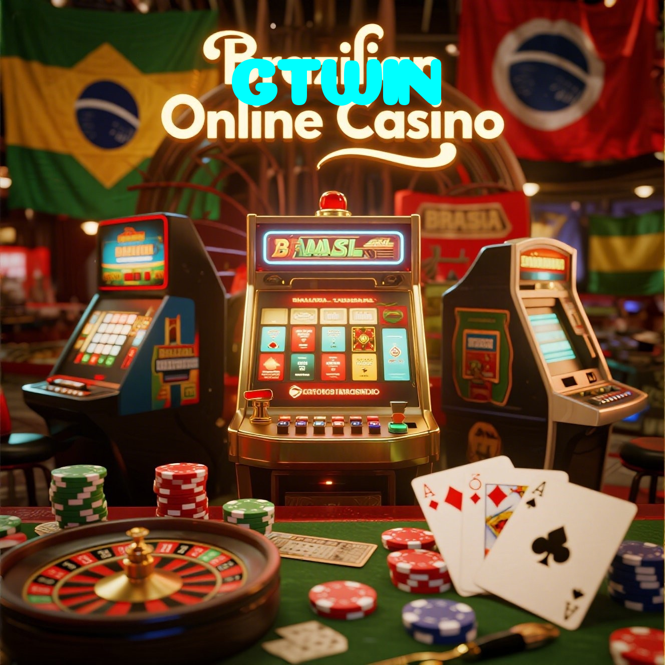 GTWIN：Mostre sua habilidade nas mesas de poker e vença os adversários!