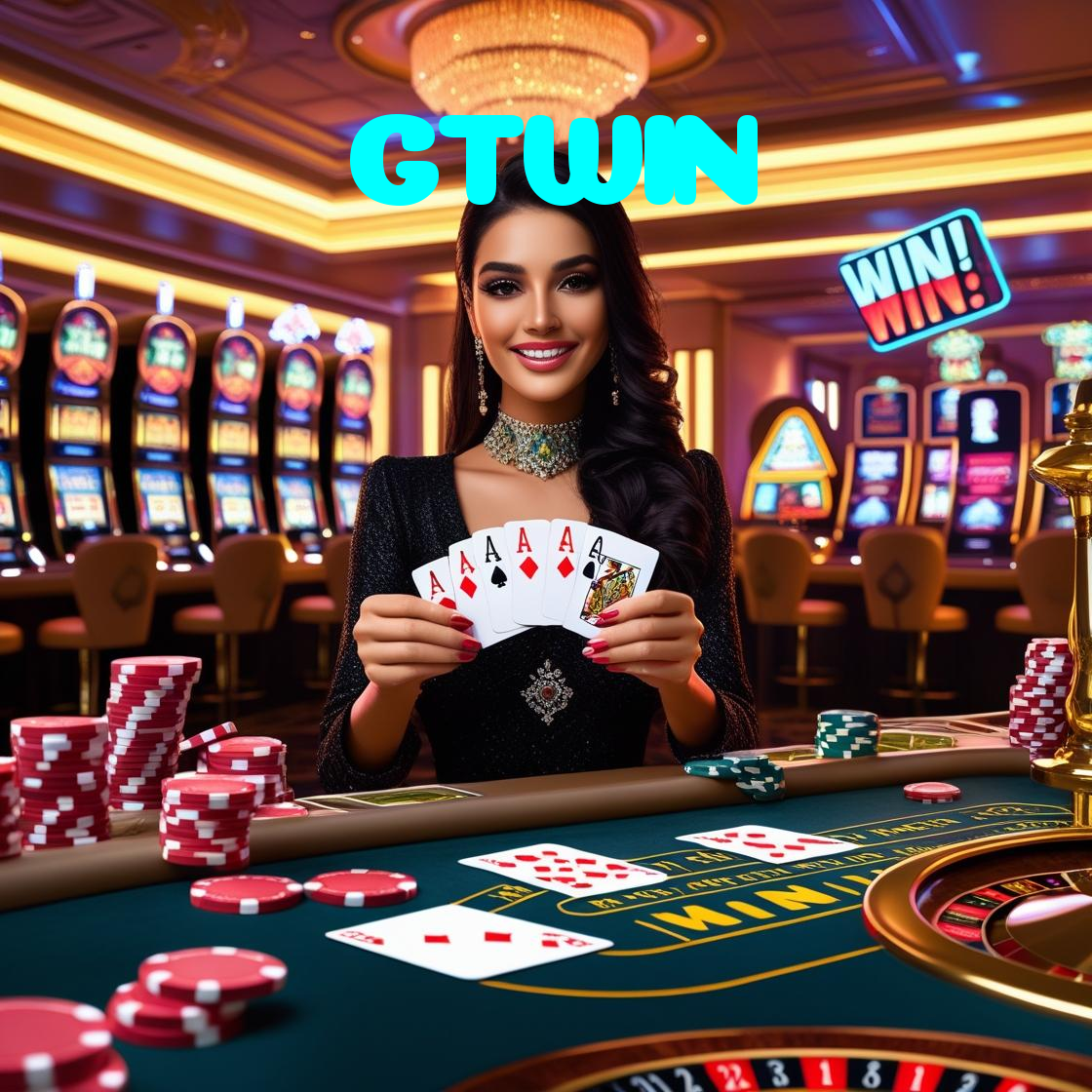 GTWIN：Aposte no seu time e ganhe prêmios incríveis com poker e roleta!