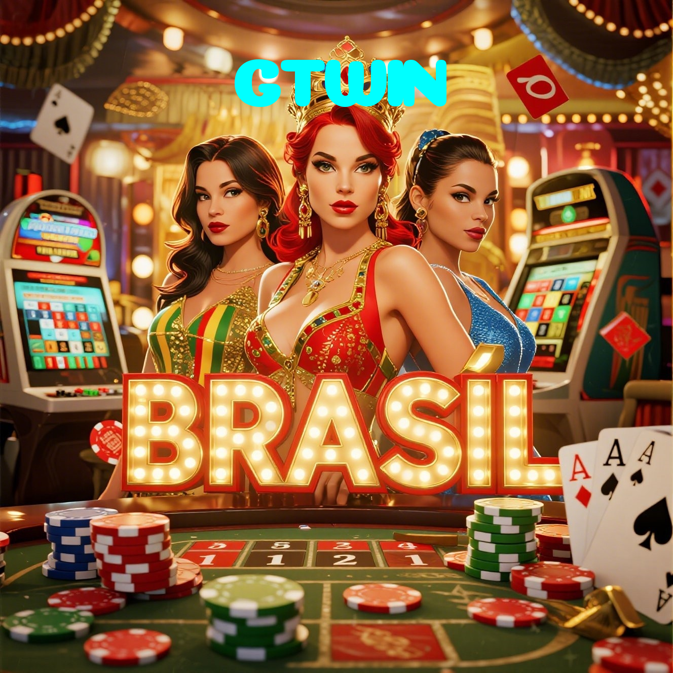GTWIN：O cassino online está esperando por você! Jogue e vença!